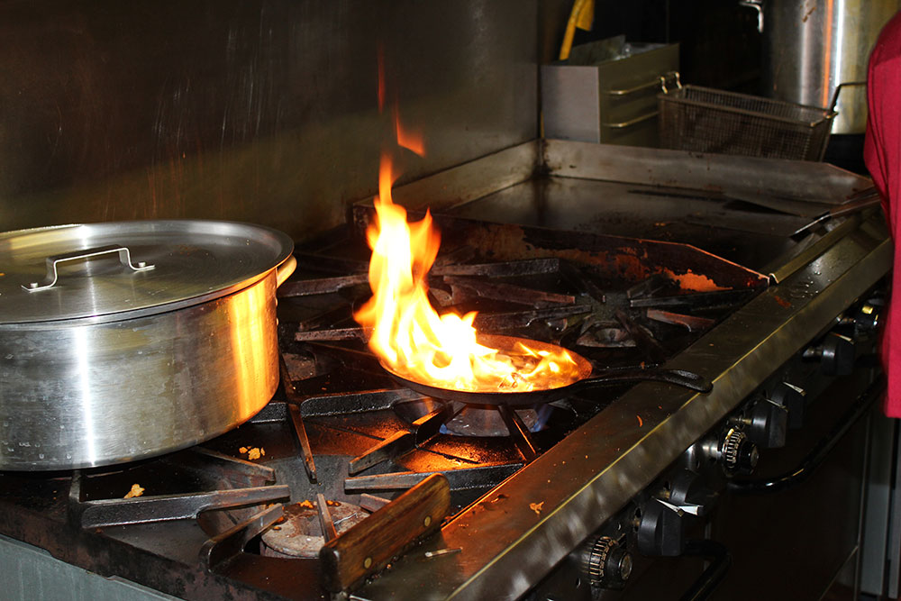 Flame Broiled Steak